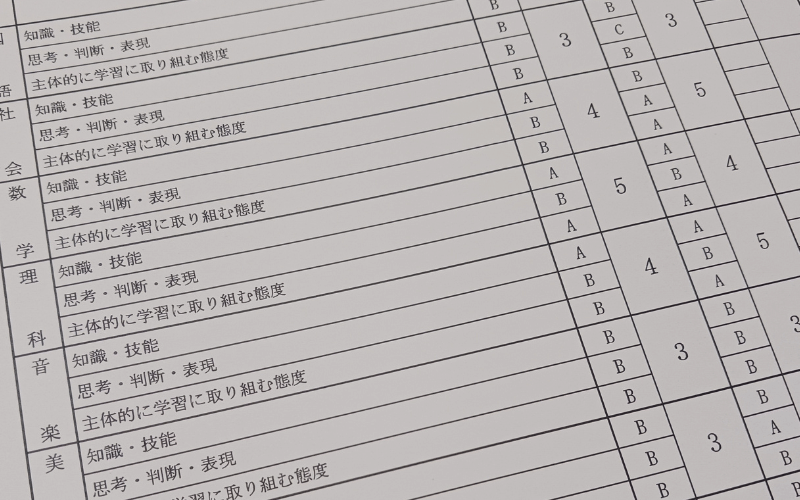 通知表